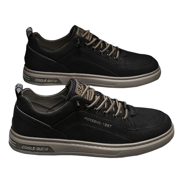 Zapatos Deportivos Zapatos casuales para hombre Zapatos planas de PU antideslizantes Zapatos cómodos sin cordones para otoño Ndcxsfigh Tenis De Mujer Tenis De Hombre