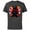 Charcoal, variant on Ant-Man and the Wasp: Quantumania Quantum Effect - Short Sleeve Cotton T-Shirt for Adults - Customized-Black