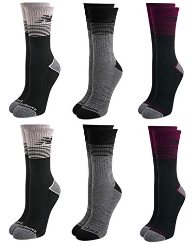 Moisture Wicking Cushioned Crew Socks 