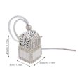 thumbnail image 2 of KAKOWELY Botella Colgante Con Rhinestone Para Aroma Prolongado En, 2 of 8