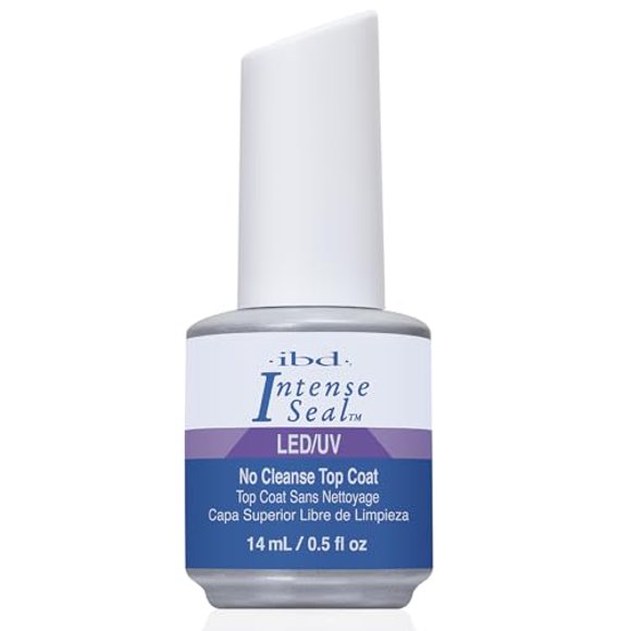 Ibd Led/Uv Intense Seal No Cleanse Top Coat 14Ml, 0.5Floz