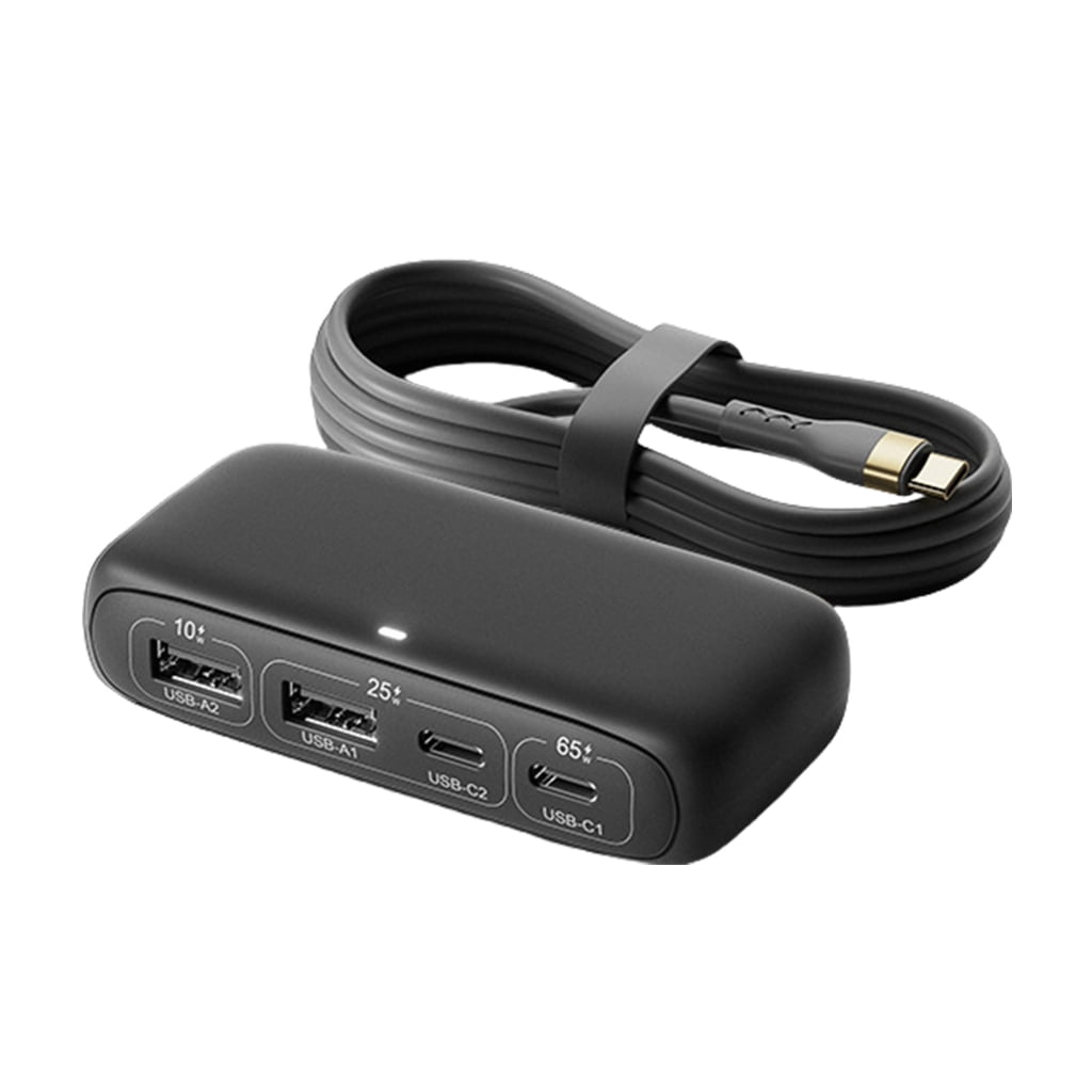 Total 100W Power Type C Hub 2USB and Type C Adapter PD65W Power Delivery For Type C Port Mobile Devices Data & Charging