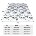thumbnail image 3 of Bixox Fleece Blanket Cow With Fresh Milk Pattern Super Soft Double-Sided Microfiber Flannel Blanket for Sofa, Bed, Couch,Suitable for All Seasons -, 3 of 5