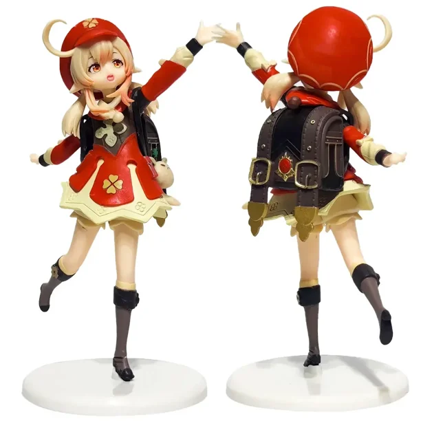 Figura de acción de Klee Genshin Impact, modelo de colección, muñeca, regalo para niños, 16cm