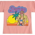 thumbnail image 3 of Barbie - Cali Sunset Barbie - Girls Fitted Short Sleeve Graphic T-Shirt, 3 of 5