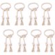 thumbnail image 1 of Injueey 8 piezas, hebillas para cortina, cuerda, correa de algodón para mano, Kit de Clips para el hogar, suministros para ventanas hechos a Decoración del hogar, 1 of 6