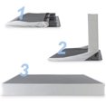LINGYUAN No Assembly Box Spring 9 Inch White Mattress Foundation