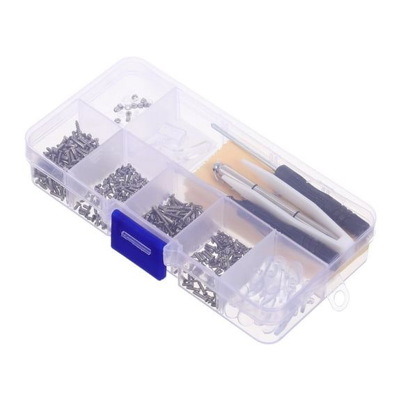 QIFULL 1 Set of Eyewear Repair Kits Stainless Steel for Adults Daily Use