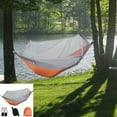 thumbnail image 6 of WNEXOPE Camping Hammock with Mosquito Net and Rain Fly - Portable Double Hammock with Bug Net and Tent Tarp Heavy Duty Tree Strap, Hammock Tent for Travel Camping Backpacking Hiking Outdoor Camp, 6 of 9