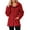 Red, variant on Lixiuxyad Jacket Women's Casual Solid Color Hooded Sweater Coat Long Sleeve Double Outerwear For Daily Outdoor Campus Wear In Autumn Winter Green