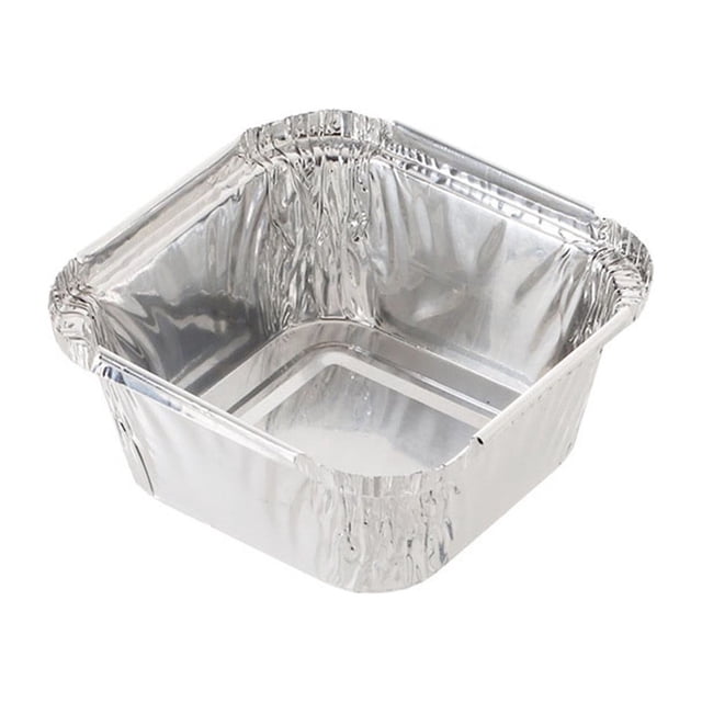 EIMELI Small Foil Pans Aluminum Pans Disposable Food Containers 20pcs Food Storage Containers for Baking Meal Prep Freezer