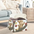 thumbnail image 5 of Brow Cat in Cherry Tree Large Storage Bins with Linen Collapsible Lid Storage Box 16.7 x 12.6 x 11.8in, 5 of 7
