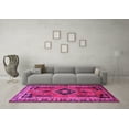 thumbnail image 3 of Ahgly Company Indoor Rectangle Persian Pink Traditional Area Rugs, 8' x 10', 3 of 4