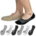 thumbnail image 2 of WHIPPY Men's No Show Socks Low Cut Invisible Socks Non Slip Cotton Short Socks 12 Pairs, 2 of 6