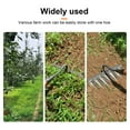 thumbnail image 2 of HEIBIN Summer Pickaxe Farm Tools Weeding Weeding Weeding Root Turquoise Artifact Carbon Steel Harrow Garden Tools, 2 of 4