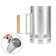 thumbnail image 5 of Arrancador de Chimenea de Carbón para , Encendedor de Fuego de Carbón de material acero, Ignición de Lata, 5 of 9