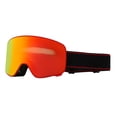 thumbnail image 1 of Gafas de esquí perfecl protección ocular para hombres y mujeres marco negro y rojo, 1 of 8