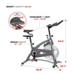 thumbnail image 5 of Sunny Health & Fitness Endurance Magnetic Belt Drive Indoor Cycle Exercise Bike for Stationary Cardio w Free SunnyFit® App Membership SF-B1877, 5 of 10