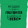 thumbnail image 4 of Inktastic My Daddy is a Firefighter and a Hero Boys or Girls Baby Bodysuit, 4 of 5
