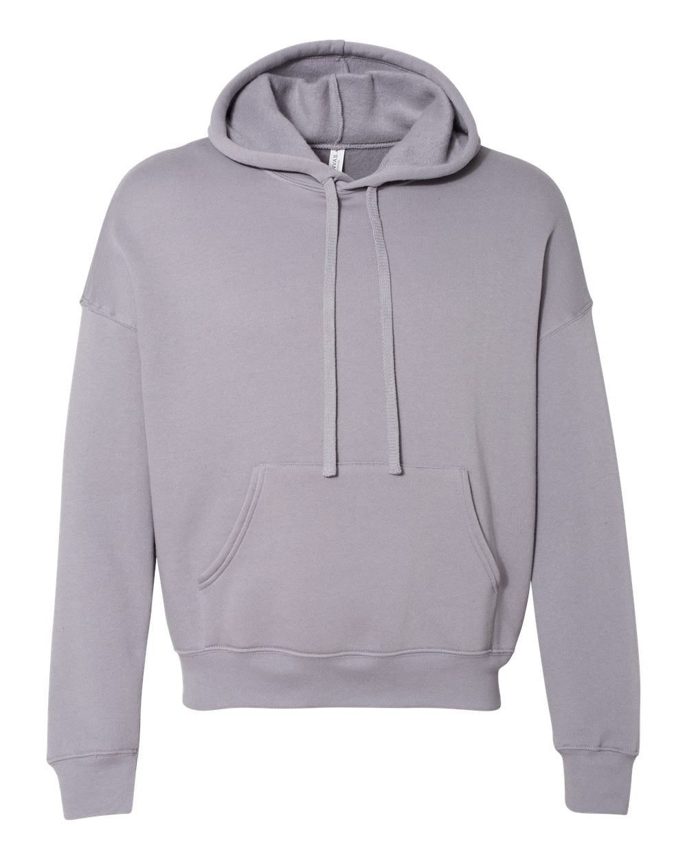 BELLA+CANVAS Bella + Canvas Unisex Sponge Fleece Drop Shoulder Hoodie, Adult Unisex, Size: 2XL, Gray
