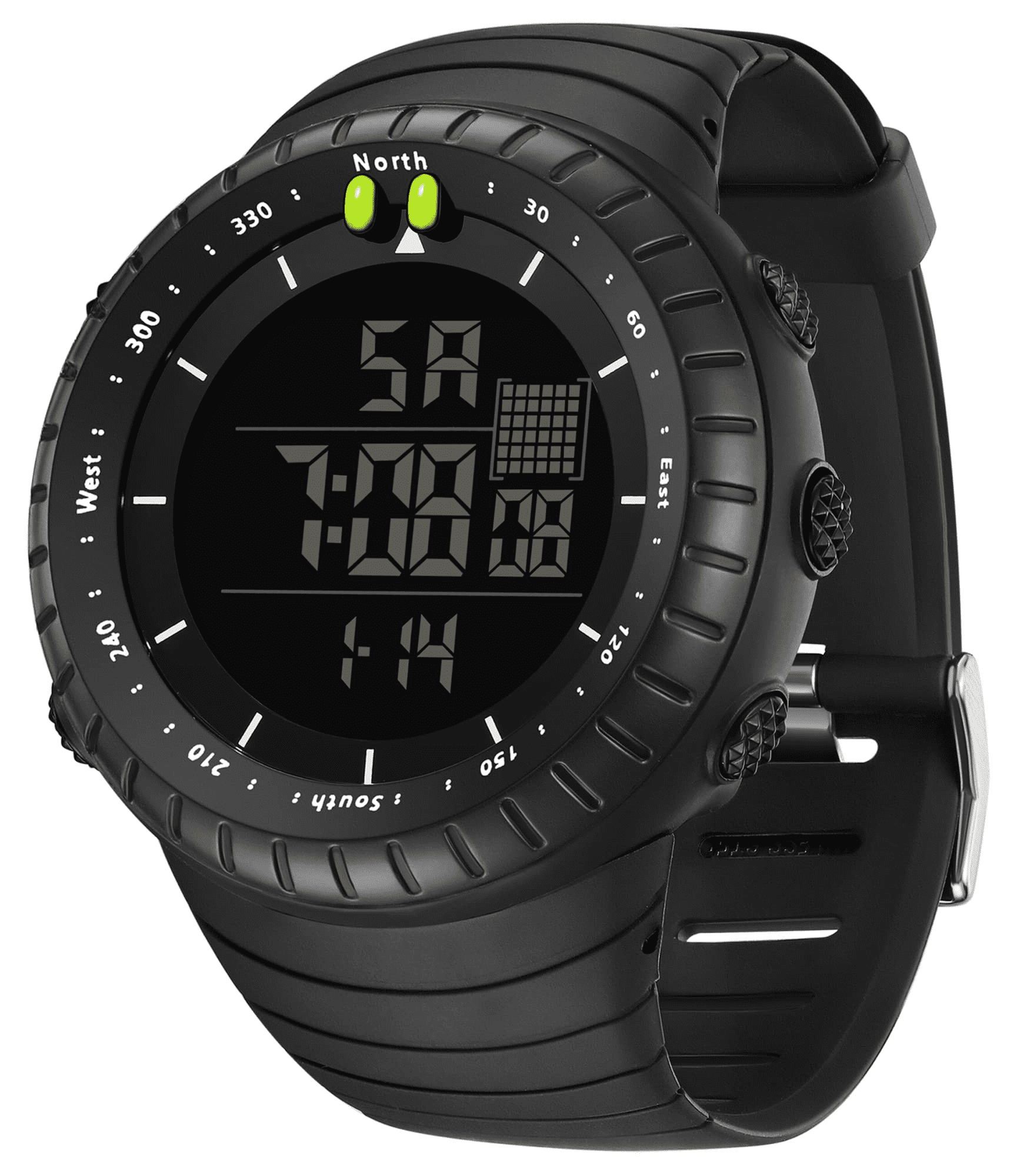 Mens Digital Watch Waterproof Sports Military Watch Tactical Watches for Men Wrist Watch Big