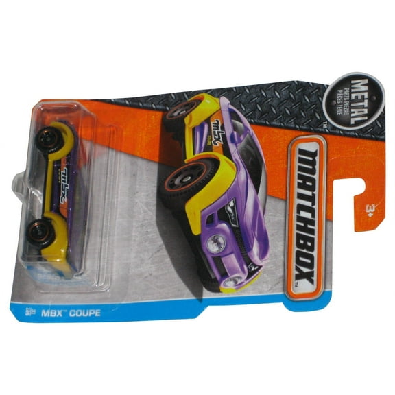 Matchbox MBX Coupe (2016) Mattel Purple Die-Cast Toy Car 31/125