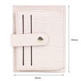 thumbnail image 2 of Monedero mano para mujer tarjetero cuero PU cartera para regalo (Beige), 2 of 8