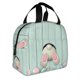thumbnail image 2 of Easygdp White Bunny Bottom And Easter Eggs Bolsa Térmica Premium - Tela Oxford Impermeable, Gran Capacidad, Bolsillo Frontal, Unisex para Trabajo, Escuela, Actividades al Aire Libre y Picnics, 2 of 8