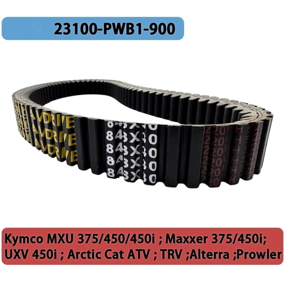 23100-PWB1-900 Drive Belt 848x30 For Kymco MXU 375 400 450i Maxxer UXV 450i