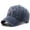 Navy, variant on Womens Bow Embroidered Baseball Cap Washed Denim Cute Sun Hat Adjustable For Running Workouts Face Slimming Black One Size