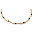 thumbnail image 3 of Galaxy Gold 2.01 Carat 14k Solid Rose Gold Tennis Bracelet Diamond Garnet, 3 of 6