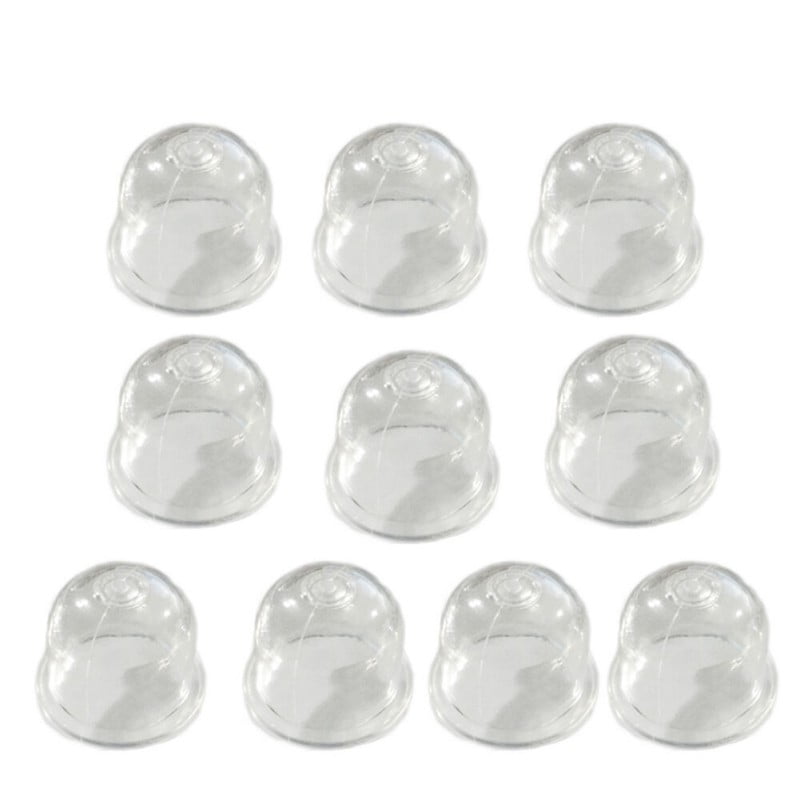 20pcs Fuel Pump Carburetor Primer Bulbs Transparent 19mm and 22mm for Mower Blower Trimmers Chainsaws Easy to Install