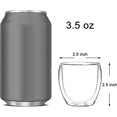 thumbnail image 2 of czcpp-4 Tasses à Expresso, Tasses à Expresso Isolées à Double Paroi, Tasses à Café en Verre (3.5 Onces), 2 of 4