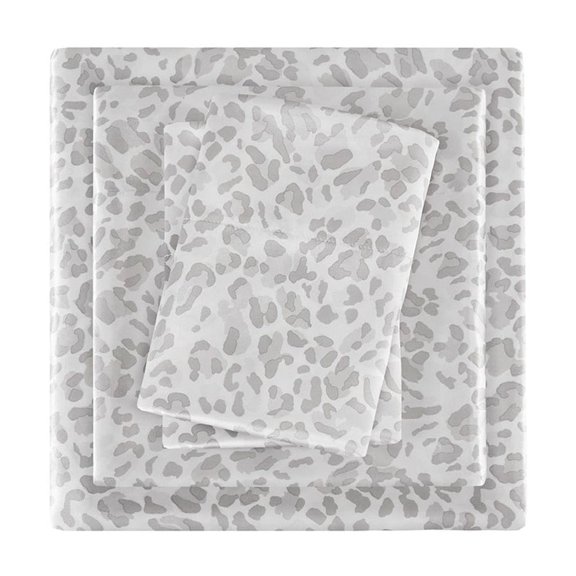 Gracie Mills Emeline Animal Printed Wrinkle Free Satin Sheet Set - GRACE-15318