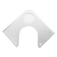 thumbnail image 5 of IDEANATEGRATE 1Pack Pool Table Corners Replacement Silver for Indoor Use 11.8X7.9X1.7In, 5 of 7