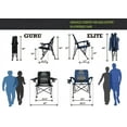 thumbnail image 7 of STRONGBACK Elite Adult Camping Chair with Lumbar Support and Carry Bag, Lime Green, 7 of 7