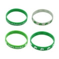 thumbnail image 6 of ZPAQI Saint Patrick'S Day Silicone Irish Festival Wristband Shamrock Clover Bracelet, 6 of 16
