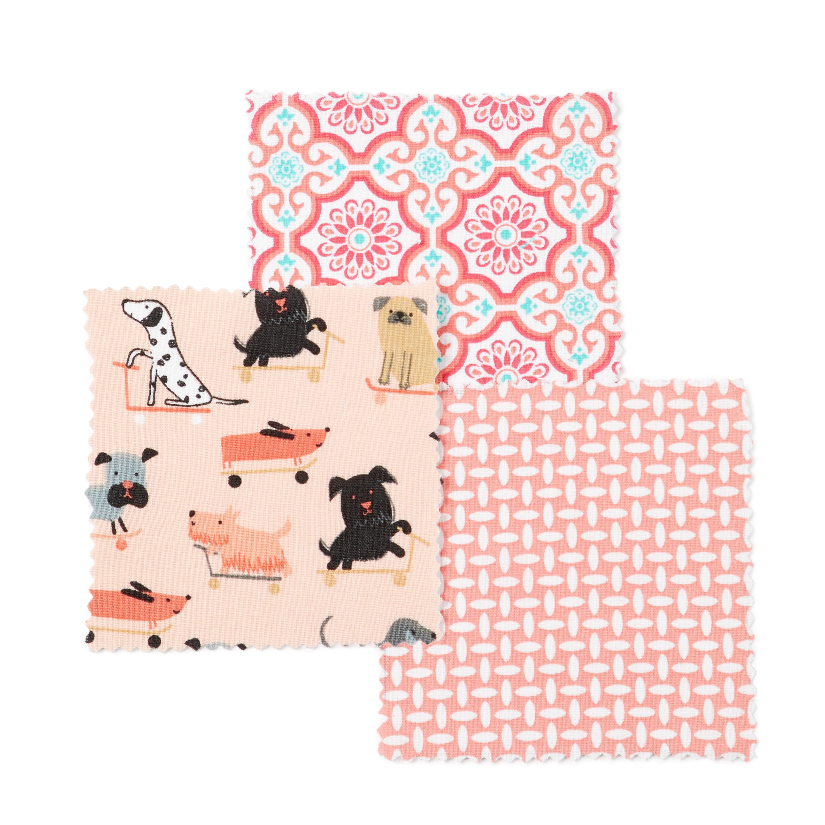 (2 pack) Waverly Inspirations 1 Yard Cut 100% Cotton Prints Fabric Blossom Lattice 44" Wide for Quilting & Sewing