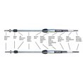 thumbnail image 2 of Yamaha New OEM 21' Throttle/Shift Remote Control Cable MAR-CABLE-21-SC 21FT, 2 of 2
