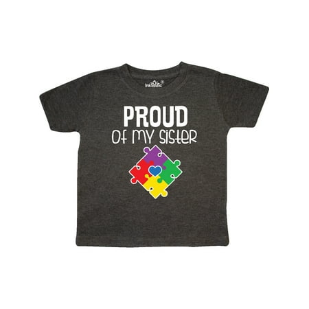 

Inktastic Autism Awareness Proud of my Sister Gift Toddler Boy or Toddler Girl T-Shirt
