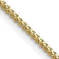 thumbnail image 2 of Avariah Diamonds Solid 14K Yellow Gold 1.2mm Franco with Lobster Lock Chain - 24", 2 of 8