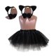 thumbnail image 4 of 1 Juego de disfraces para niños, traje de dibujos animados, diadema de gato, pajarita, falda de cola, accesorios de actuación para fiesta de Cosplay, 4 of 5