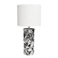 thumbnail image 1 of Dainolite 162T-PC Signature 1 Light Incandescent Table Lamp Light with White Shade - Polished Chrome, 1 of 1