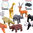 thumbnail image 5 of Figura de Animales, Juego de Mini Juguetes de la Selva de 54 Piezas, ValeforToy Realista Vinilo Salvaje Plástico Animal Aprendizaje Favores de Fiesta para Niños Niñas Niños Pequeños Bosque Pequeño Jue, 5 of 5