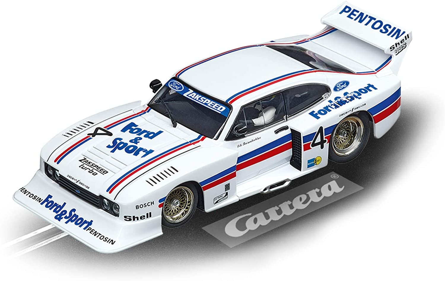 Carrera 30926 Ford Capri Zakspeed Turbo Lili Reisenbichler No. 4