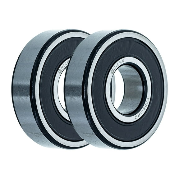 Niche Wheel Bearing 6305-2RDQE6 25x62x17mm Single Row Deep Groove 2 Pack 519-CBB2290R
