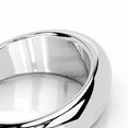 thumbnail image 4 of Bella Jewel 14K White Gold Plated Diamond Ring - Excellent 1.9 Ct Princess Cut Diamond Ring - Bezel Setting Dome Diamond Ring - Solitaire Diamond Ring for Women's - Solo Stone Diamond Ring, 4 of 4