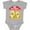 AC-Heather Grey, variant on Big Brother Duck Boys Baby Bodysuit
