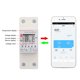 thumbnail image 4 of Interruptor de circuito inteligente ANGGREK Medidor de potencia inteligente Wifi AC85-300V 63A, 4 of 8
