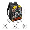 thumbnail image 2 of My Hero Academia Boku Unisex Backpack Schoolbag Bookbag 2 Compartment Daypack Satchel Rucksack Travel Laptop Bag, 2 of 6